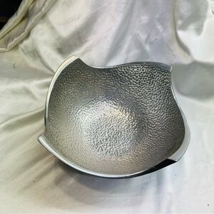 Arthur court Silver Textured Decorative Bowl
